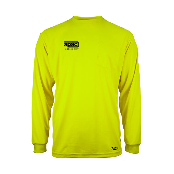 Enhanced Visibility UltraSoft Long Sleeve Pocket Tee Thumbnail